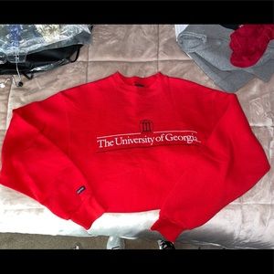 UGA crew neck